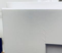 Based on this, we may or may not caulk. Cracks In New White Shaker Cabinets