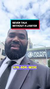 Never talk without a lawyer. #lawyer #attorney #lawyersoftiktok  #attorneysoftiktok #law #legal #crime #criminaljustice #court #blacklawyers  #atl #atlanta #georgia #police #wiseup