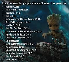What To Watch Before Infinity War Marvel Films Marvel Marvel Superheroes