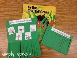 Simply Speech In The Tall Tall Grass With A Freebie Speech Activities Bugs Preschool Story Retell
