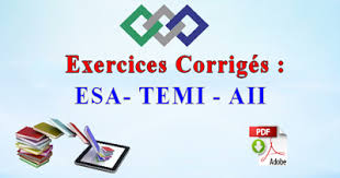 Exercices Corriges Pour La Preparation A L Examen Fin Formation Esa Temi Aii Cours D Electromecanique Labels Genies Technology