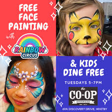 Rainbow Circus Face Painting, Balloon Twisting & More
