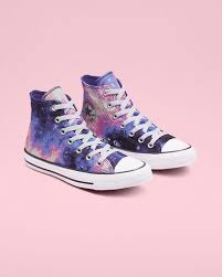 Black And Blue Converse High Tops Chuck Taylor All Star Miss Galaxy High Top Lapis Blue Black Barely Rose Converse Shoes Womens Chuck Taylors Converse