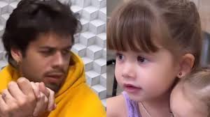 Zé Felipe se desespera ao ver a filha falando com tio Leandro: 'Larguei'