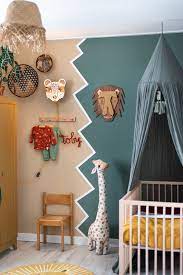 jungle theme nursery babykamer decoratie babykamer baby meisje kamer