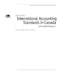 Aia stands for association of international accountants. Pdf International Accounting Standards In Canada