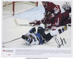 At a young age alex picked hockey as his sport. Alex Ovechkin Signed Photograph Hockey Collectibles Others Lot 41175 Heritage Auctions