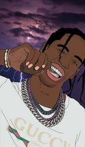 Travis scott artwork painting by new art. Travis Scott Wallpaper 35 1862x3207 Pixel Wallpaperpass