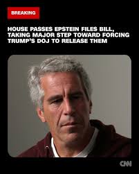 The House has passed a bill ordering the DOJ to release all of its files  related to late convicted sex offender Jeffrey Epstein. It now goes to the  Senate. https://cnn.it/4pfLKlA