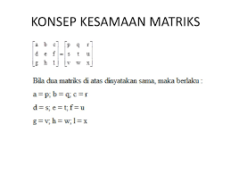 29 contoh soal matriks campuran kumpulan contoh soal. Kesamaan Dua Matriks Lawan Dua Matriks Operasi Operasi Pada Matriks Ppt Download
