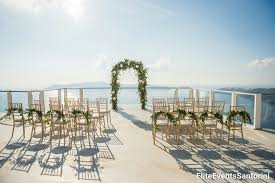 Equally memorable are formal or casual receptions held at the pool restaurant, or, for more privacy, the canava wine bar. Wedding Venues In Santorini How To Elope In Santorini Greece