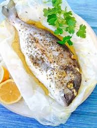 Greek Oven Baked Sea Bream Recipe Tsipoura Real Greek Recipes Recipe Sea Bream Recipes Greek Recipes Fish Dishes Recipes