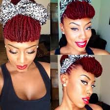 Here we have one more variant of mohawk, made of dreadlocks. Female Updo Female Dreads Hairstyle Novocom Top