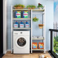 Washing Machine Rack Roller Roller Flip Top Rack Floor To Ceiling Clothes Rack Balcony Flower Rack Bathroom Storage Rack Storage Holders Racks Aliexpress Laundry Room Design Diy Furniture Easy Bathroom