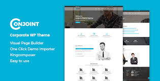 Conjoint Corporate Wordpress Theme Corporate Wordpress Themes Templates Html Templates