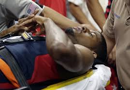 Paul george suffered a serious leg injury during team usa's scrimmage on friday night. Indiana Pacers Paul George Suffers Gruesome Leg Injury During Team Usa Scrimmage The Washington Post