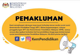2, menara 2, jalan justeru, pucuk pimpinan kementerian pendidikan malaysia dan saya sendiri secara peribadi beriltizam untuk memastikan inisiatif tersebut. Kementerian Pendidikan Tinggi