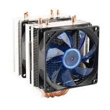 cpu cooler dual fan pc heatsink