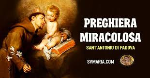 Preghiera a sant' antonio abate  1 . Preghiera Di Santantonio Per Le Cose Perse
