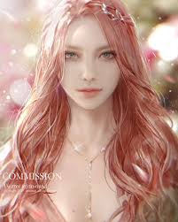 Commission Songhee G On Artstation At Https Www Artstation Com Artwork Gxmw1b Character Portraits Fantasy Women Female Art