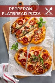 To make it even easier, i cut out the step where i beat the ingredients together. Pepperoni Flatbread Pizza Quick And Easy Hungry Foodie