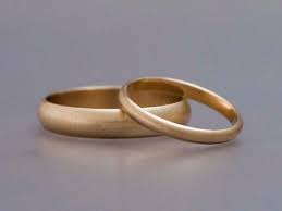 His And Hers Gold Wedding Ring Set Half Round Band In 2 And 4 Etsy In 2021 Wedding Rings Sets Gold Gold Wedding Band Sets Wedding Rings Sets His And Hers