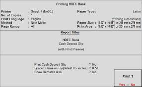 These accounts are available in different tenure options and offer hdfc nri fixed deposit interest rates 2021. Printing Cash Deposit Slip Report