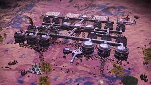Got Tired Of My Base Being Buried By Terrain With Every Update So I Completely Changed It Up And Raised No Man S Sky Base No Man S Sky Star Wars Ships Design