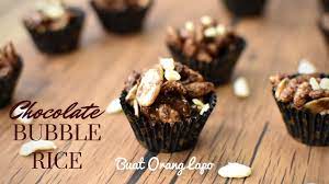 Tuangkan dan ratakan ke dalam loyang yang dialas dengan kertas foil ataupun baking paper 7. Chocolate Bubble Rice Youtube