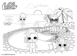 We hope these coloring pages will make yoor little lol omg fans happy! Lol Doll Coloring Pages Coloring Rocks