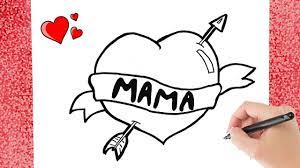 In deze tekenles in stappen gaan we het woordje love tekenen in 3d letters. Hoe Teken Je Een Moederdag Hart Motherday Heart Drawing Youtube