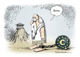 Die ständige vertretung griechenlands in brüssel fungiert als bindeglied zwischen griechenland und den organen der eu. Eu Finanzpaket Fur Griechenland Von Schwarwel Politik Cartoon Toonpool