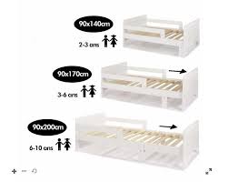 http www alinea fr f 44177 lit p 45737 lilou lit evolutif blanc 3 positions pour enfant lit evolutif chambre bebe lit evolutif meuble chambre d enfants