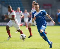 Mergim berisha (germany u21) right footed shot from outside the box is just a bit too high from a direct free kick. 1 Fcm Beendet Leihe Von Mergim Berisha 1 Fc Magdeburg