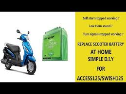 How To Replace Your Suzuki Swish125 Access 125 Scooter