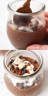 Dark Chocolate Chia Seed Pudding Santina Healthyrecipes Healthyrecipesfor Chocolate Chia Seed Pudding Best Chia Seed Pudding Recipe Chia Seed Recipes Pudding