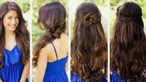 Simple Quick Hairstyles For Curly Hair Curly Hairstyles Hairstylesforcurlyhair Quick Simple Long Hair Styles Long Hair Indian Girls Cute Hairstyles Long