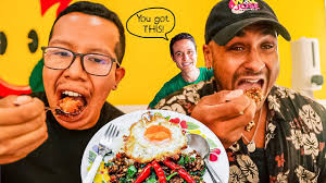 THIS IS TORTURE 🥵 TRYING MARK WIENS SPICIEST DISH