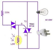 Automatic Street Light Circuit Circuito Elettronico Elettronica Circuito