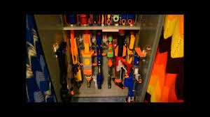 You need a place for your nerf gun collection. My Nerf Gun Collection Cabinet Youtube