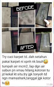 Cara hilangkan bau air tumpah dalam karpet kereta. 3 Tips Cuci Karpet 1 Baking Soda Noorb Kids World Facebook