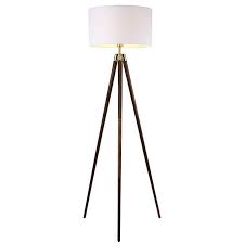 Light Society Celeste Tripod Floor Lamp Walnut Wood Legs With Antique Brass Finish And White Fabric Shade Mid Century C Fabric Shades Tripod Floor Lamps Lamp Search results for tripod floor lamps.