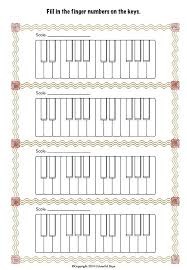 Blank Scale Keyboards Worksheet Piano Worksheets Music Worksheets Piano Teaching Resources