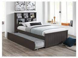 Find bedroom sets under $600 online. Myer Grey King Single Bed Frame With Trundle Bookshelf On Sale