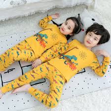 Hot Sale Long John Baby Clothing Baby Boys Girls Pajama Set Teen Kids Nightclothes Children Cotton Underwear 100 Cotton Buy Children Nightclothes Kids Pajamas Set Boys Girls Cotton Long John Product On Alibaba Com