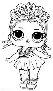 Pin By Vera Bartakova On Pracovni Listy Lol Dolls Colouring Pages Coloring Pages