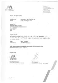 Surat pernyataan pelunasan kartu kredit. Pelunasan Kartu Bank Mega Yang Tidak Profesional Media Konsumen