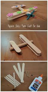 Airplane Craft Airplane Crafts Plane Crafts Craft Stick Crafts