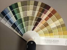 Silver, gold, copper, bronze, charcoal, and gun smoke. Benjamin Moore Guru