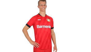 Bayer leverkusen's new home jersey is predominantly red with a subtle diagonal striping pattern. Bayer 04 Leverkusen 2019 20 Jako Kits Football Fashion